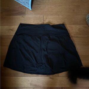 lululemon athletica Black Performance Skort